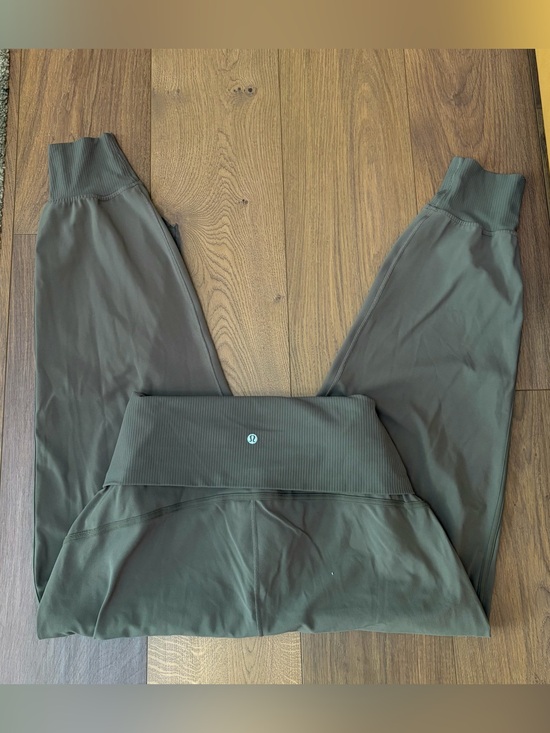 lululemon athletica Pants - Lululemon Olive High-Waist Align foldover Joggers